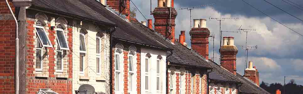 image of a row of houses