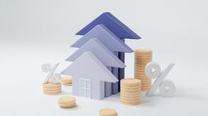 Houses Percentages Coins Golden