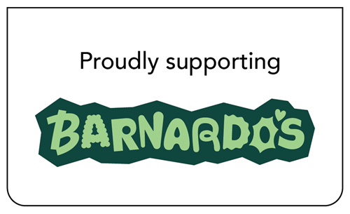 Proudly supporting Barnardo's