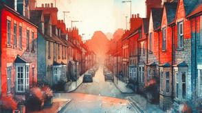 Red Blue Street