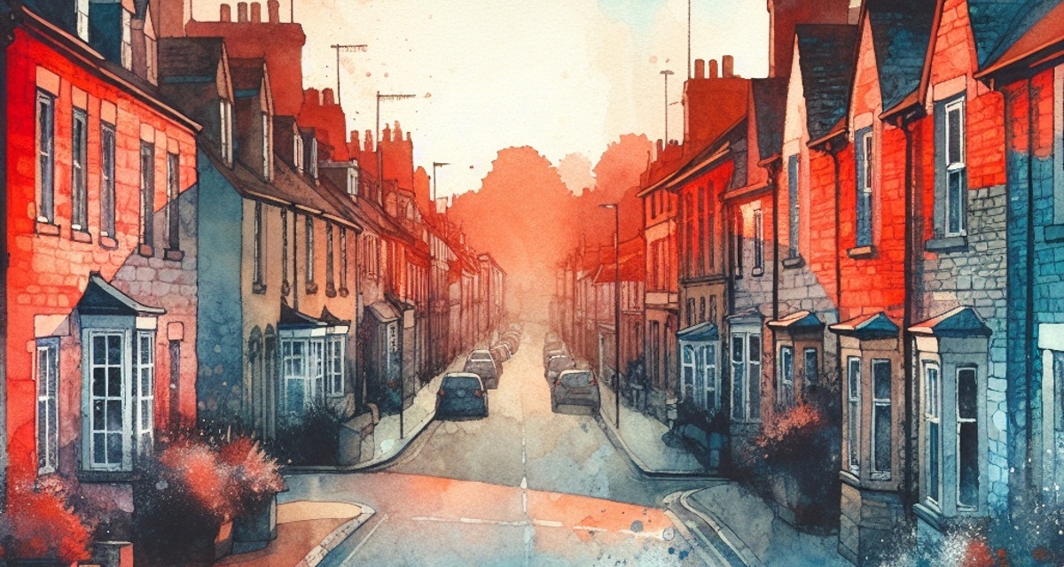 Red Blue Street